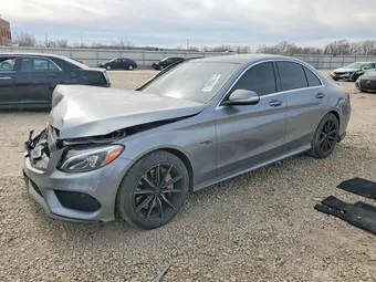 2015 Mercedes-Benz C-Class 55SWF6GB5FU027318 Lot 78956275