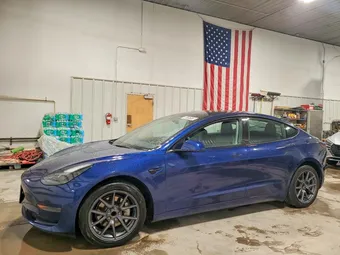 2022 Tesla Model 3 5YJ3E1EA6NF370075 Lot 49761976