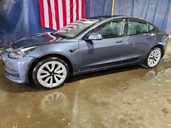 2022 Tesla Model 3 5YJ3E1EA9NF303843 Lot 49508046