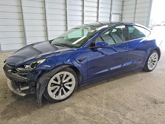 2022 Tesla Model 3 5YJ3E1EA7NF287819 Lot 49619176