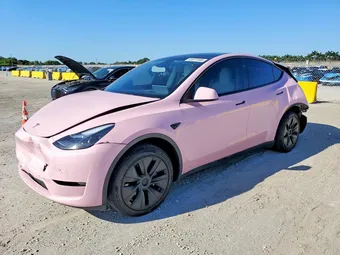2025 Tesla Model Y 7SAYGDED0SA370788 Lot 45877506