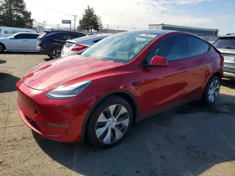 2021 Tesla Model Y Long 5YJYGDEE1MF081074 Lot 77865445