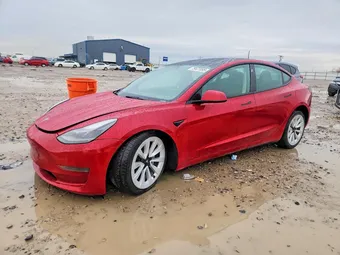 2022 Tesla Model 3 5YJ3E1EA4NF142771 Lot 79477095