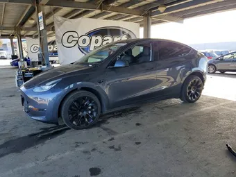 2021 Tesla Model Y Long 5YJYGDEE9MF111759 Lot 74345515