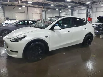 2021 Tesla Model Y 5YJYGAEE1MF142986 Lot 75278975