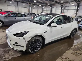 2022 Tesla Model Y 7SAYGDEF2NF507321 Lot 46321196