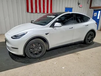 2020 Tesla Model Y 5YJYGDEEXLF009563 Lot 77547555