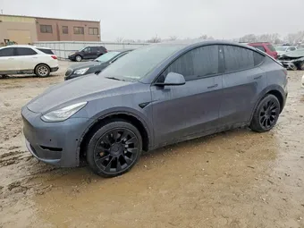 2021 Tesla Model Y Long 5YJYGDEE3MF174243 Lot 79456495