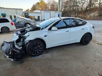 2022 Tesla Model Y 7SAYGDEF1NF318269 Lot 78916645
