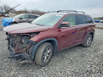 2015 Toyota Highlander 5TDJKRFH8FS104080 Lot 49699186