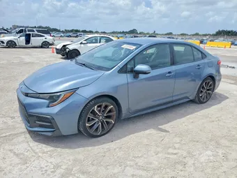 2020 Toyota Corolla 5YFS4RCE0LP021451 Lot 49558986