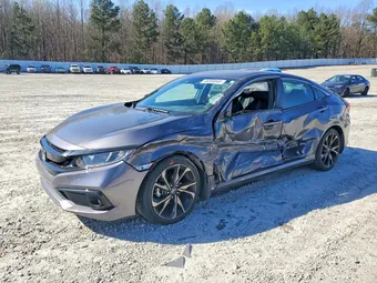 2021 Honda Civic 2HGFC2F8XMH545569 Lot 46066846