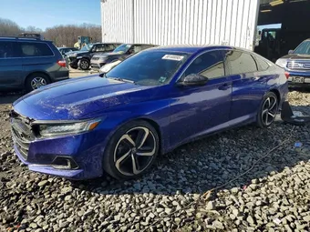 2021 Honda Accord 1HGCV1F34MA101159 Lot 98180095