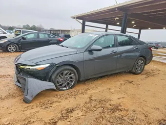 2024 Hyundai Elantra KMHLM4DG9RU654884 Lot 76046165