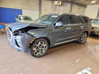 2022 Hyundai Palisade KM8R7DHE9NU418286 Lot 49331426