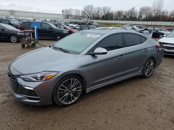 2018 Hyundai Elantra KMHD04LB4JU628865 Lot 45609766