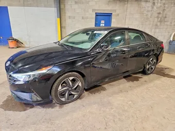 2021 Hyundai Elantra 5NPLN4AG0MH026513 Lot 49135226