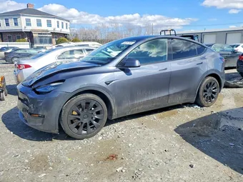 2021 Tesla Model Y Long 5YJYGDEE4MF119963 Lot 46267846