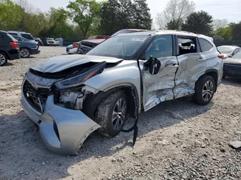 2021 Toyota Highlander 5TDGZRAH9MS089504 Lot 49171956
