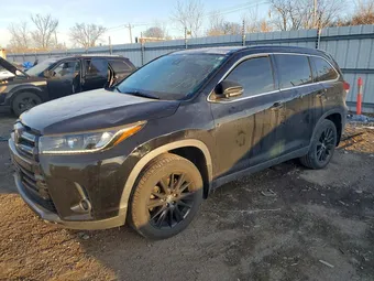 2019 Toyota Highlander 5TDJZRFH4KS613055 Lot 47254496