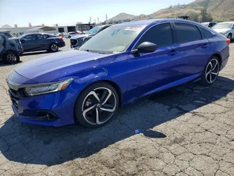 2021 Honda Accord 1HGCV1F43MA014491 Lot 47063216