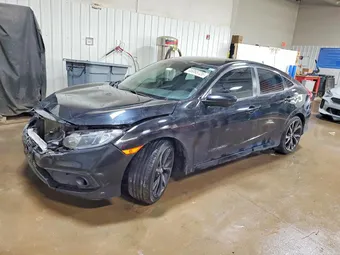 2019 Honda Civic 2HGFC2F82KH545840 Lot 46065726