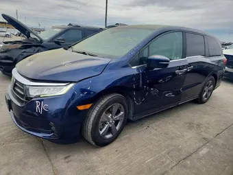 2021 Honda Odyssey 5FNRL6H59MB041610 Lot 47742686