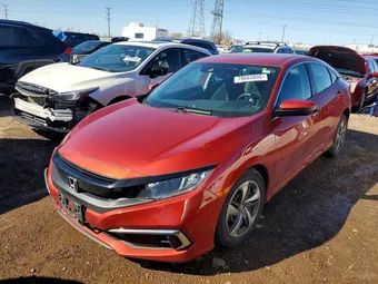 2020 Honda Civic 2HGFC2F66LH563631 Lot 79663895