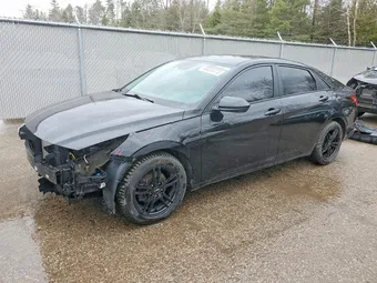 2022 Hyundai Elantra KMHLM4AG9NU258355 Lot 48838376