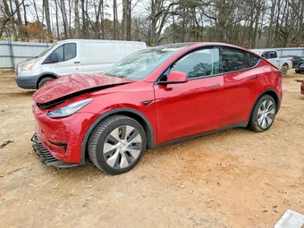 2021 Tesla Model Y Long 5YJYGDEE5MF124864 Lot 78047145