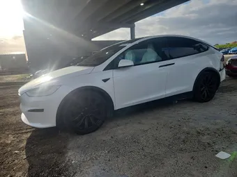 2022 Tesla Model X 7SAXCBE63NF343590 Lot 49390076