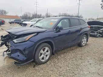 2022 Toyota Highlander 5TDCZRAH2NS554205 Lot 76730425