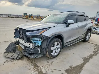 2021 Toyota Highlander 5TDCZRAH8MS534975 Lot 77220475