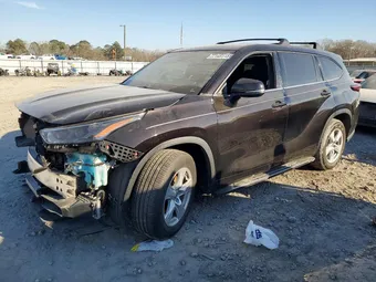 2022 Toyota Highlander 5TDCZRAH7NS101665 Lot 77149115