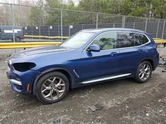 2020 BMW X3 5UXTY5C09LLT33958 Lot 47777136