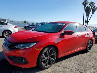 2019 Honda Civic 2HGFC2F87KH520870 Lot 49674236