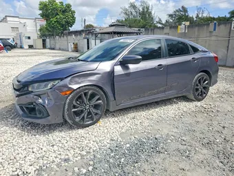 2020 Honda Civic 19XFC2F80LE011991 Lot 79883215