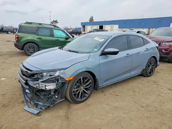 2021 Honda Civic SHHFK7H44MU200468 Lot 47593086