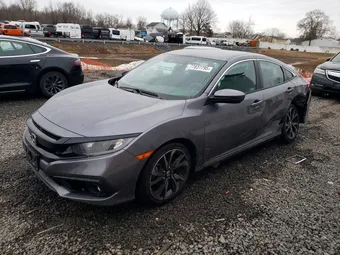 2020 Honda Civic 2HGFC2F82LH528571 Lot 77837795