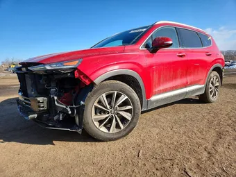 2020 Hyundai Santa Fe 5NMS3CAD8LH195983 Lot 75409535