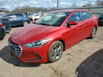 2018 Hyundai Elantra 5NPD84LFXJH372175 Lot 48287326
