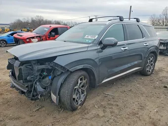 2022 Hyundai Palisade KM8R7DHE9NU378047 Lot 46710506