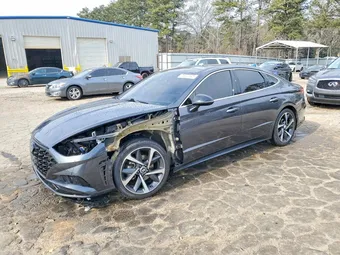 2021 Hyundai Sonata 5NPEJ4J21MH076541 Lot 75802545