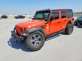 2018 Jeep Wrangler 1C4HJXDNXJW276750 Lot 47223536