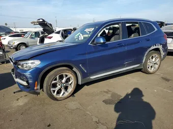 2020 BMW X3 5UXTY3C05L9C13885 Lot 47721746