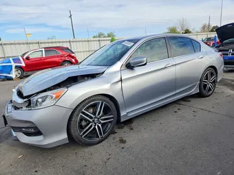 2017 Honda Accord 1HGCR2F54HA018235 Lot 48055556