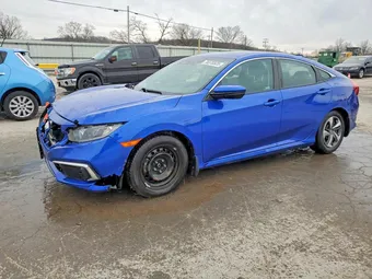 2020 Honda Civic 2HGFC2F61LH576416 Lot 78376525