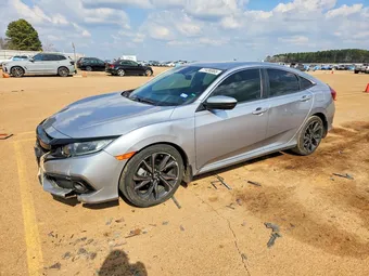 2019 Honda Civic 19XFC2F80KE043547 Lot 77436965