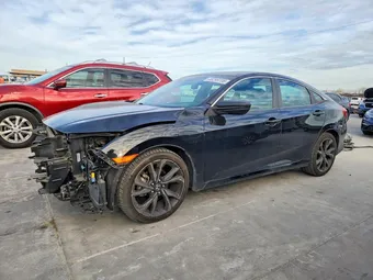 2019 Honda Civic 19XFC2F83KE010820 Lot 46299706