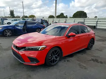 2022 Honda Civic 19XFL1H85NE020275 Lot 79596685